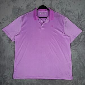 Ariat Tek Heat Series Polo XL Fuchsia Stripe Performance Short Sleeve